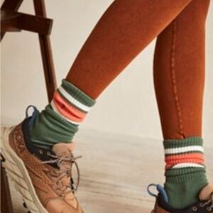 Hoka Tan and Black Sneakers